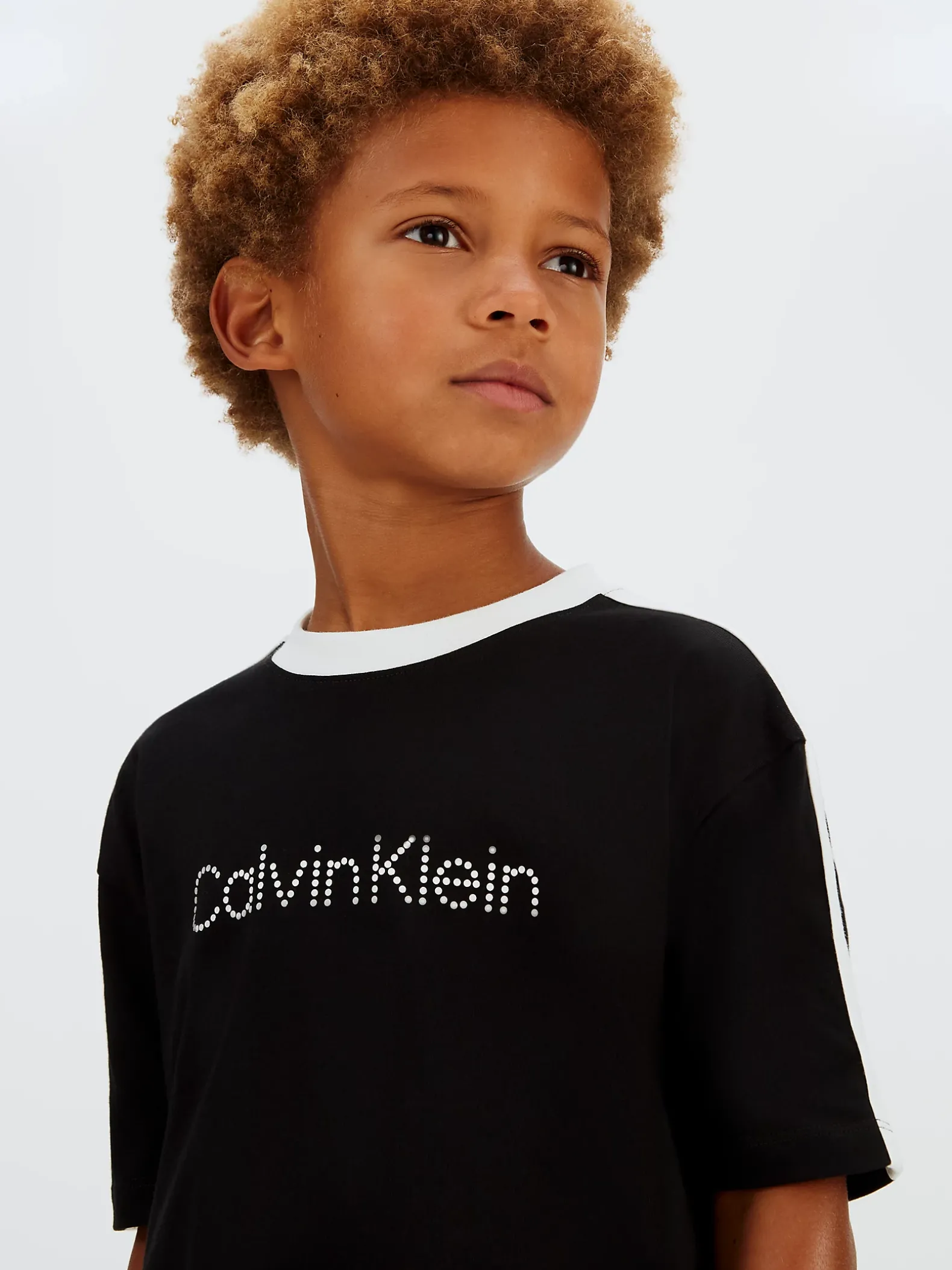 T-shirt met colourblock tape