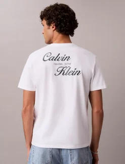 T-shirt met geborduurd logo