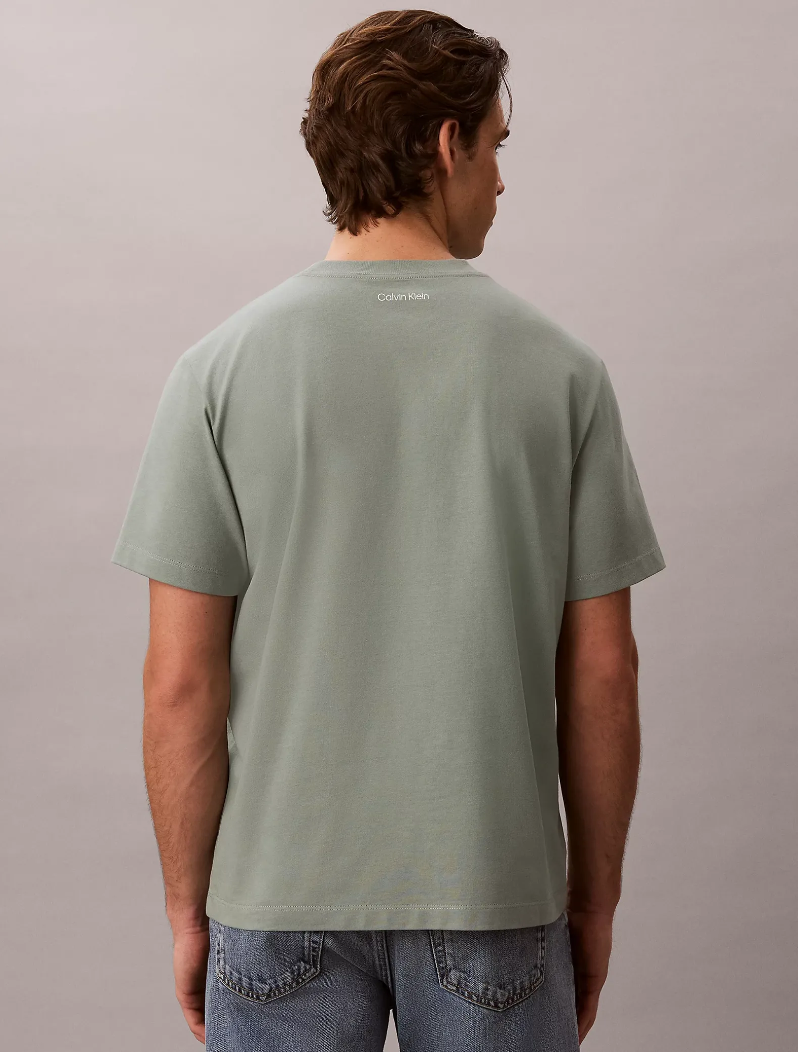 T-shirt met geborduurd logo