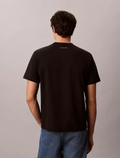 T-shirt met geborduurd logo