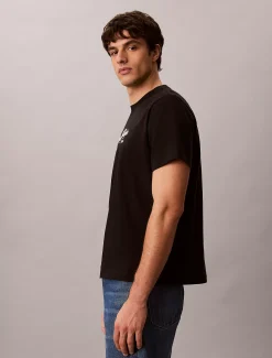 T-shirt met geborduurd logo