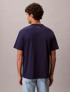 T-shirt met geborduurd logo