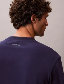 T-shirt met geborduurd logo
