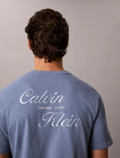 T-shirt met geborduurd logo