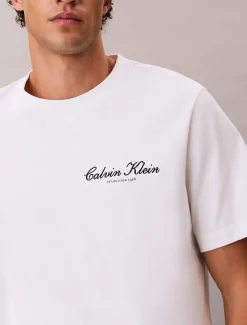 T-shirt met geborduurd logo