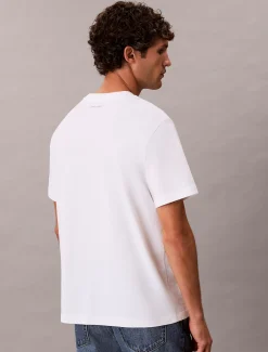 T-shirt met geborduurd logo