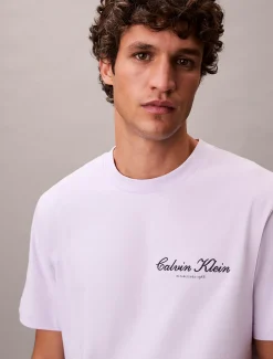T-shirt met geborduurd logo
