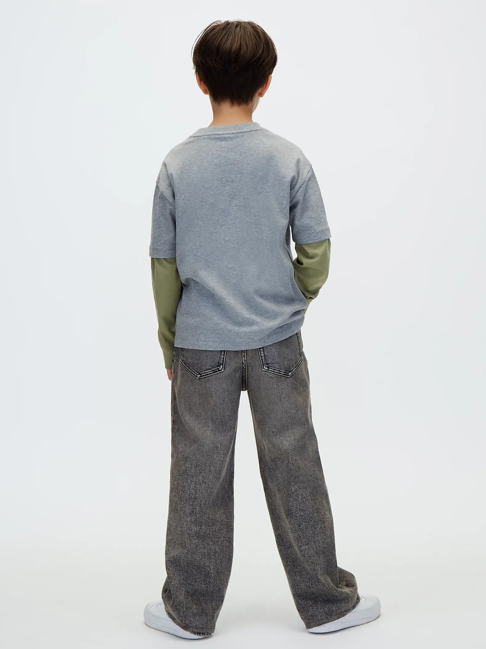 T-shirt met logo-applicatie voor kinderen