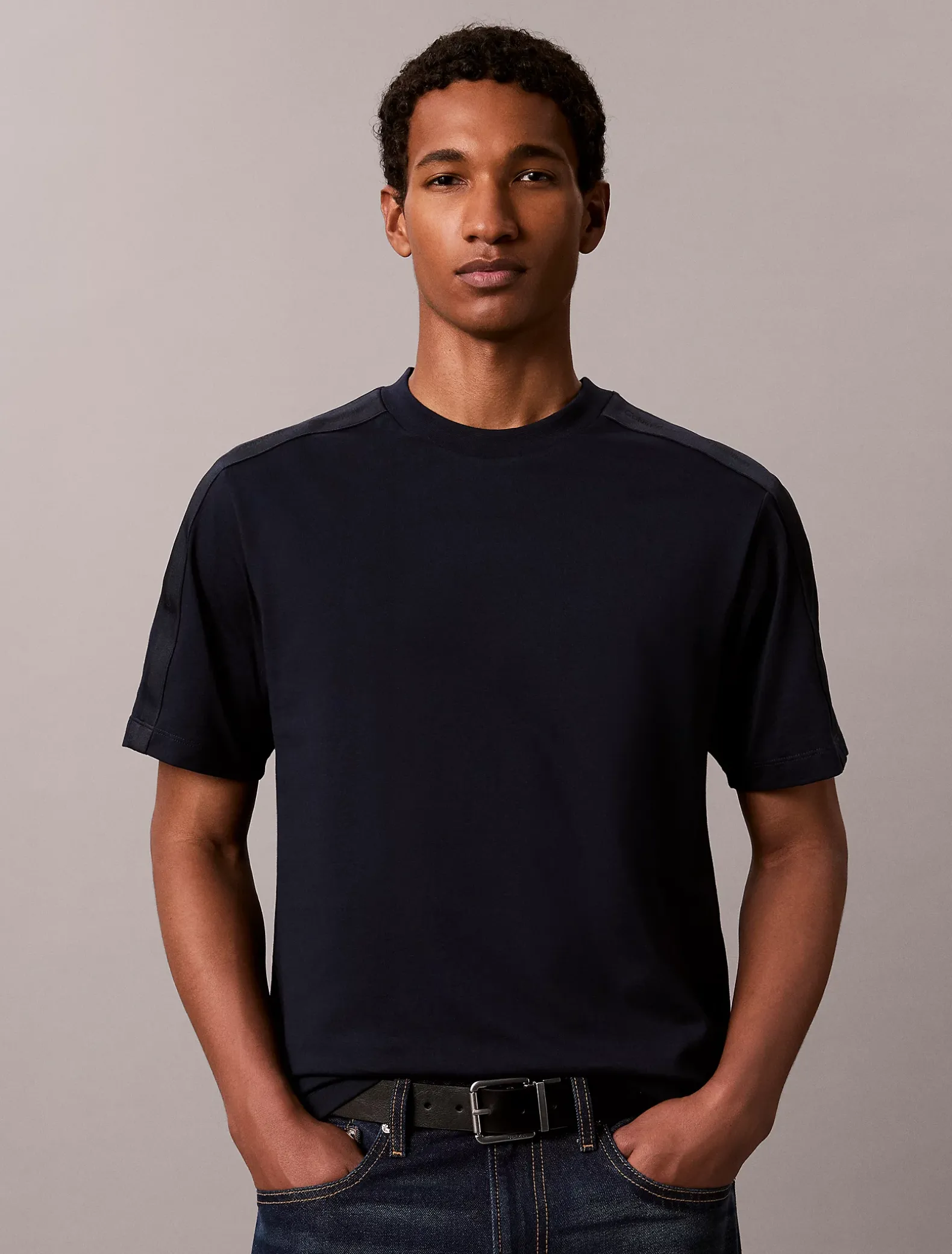 T-shirt met logoband
