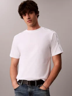 T-shirt met logoband