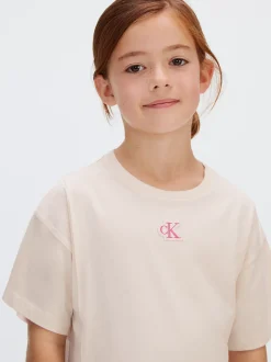 T-shirt met pintuck detail
