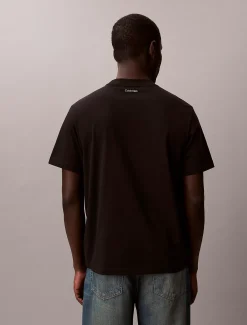 T-shirt met varsity-embleem