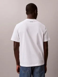 T-shirt met varsity-embleem