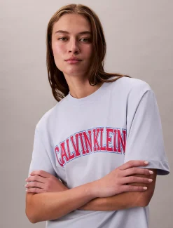 T-shirt met Varsity-logo