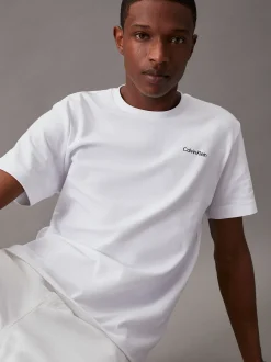 T-shirt van interlock katoen