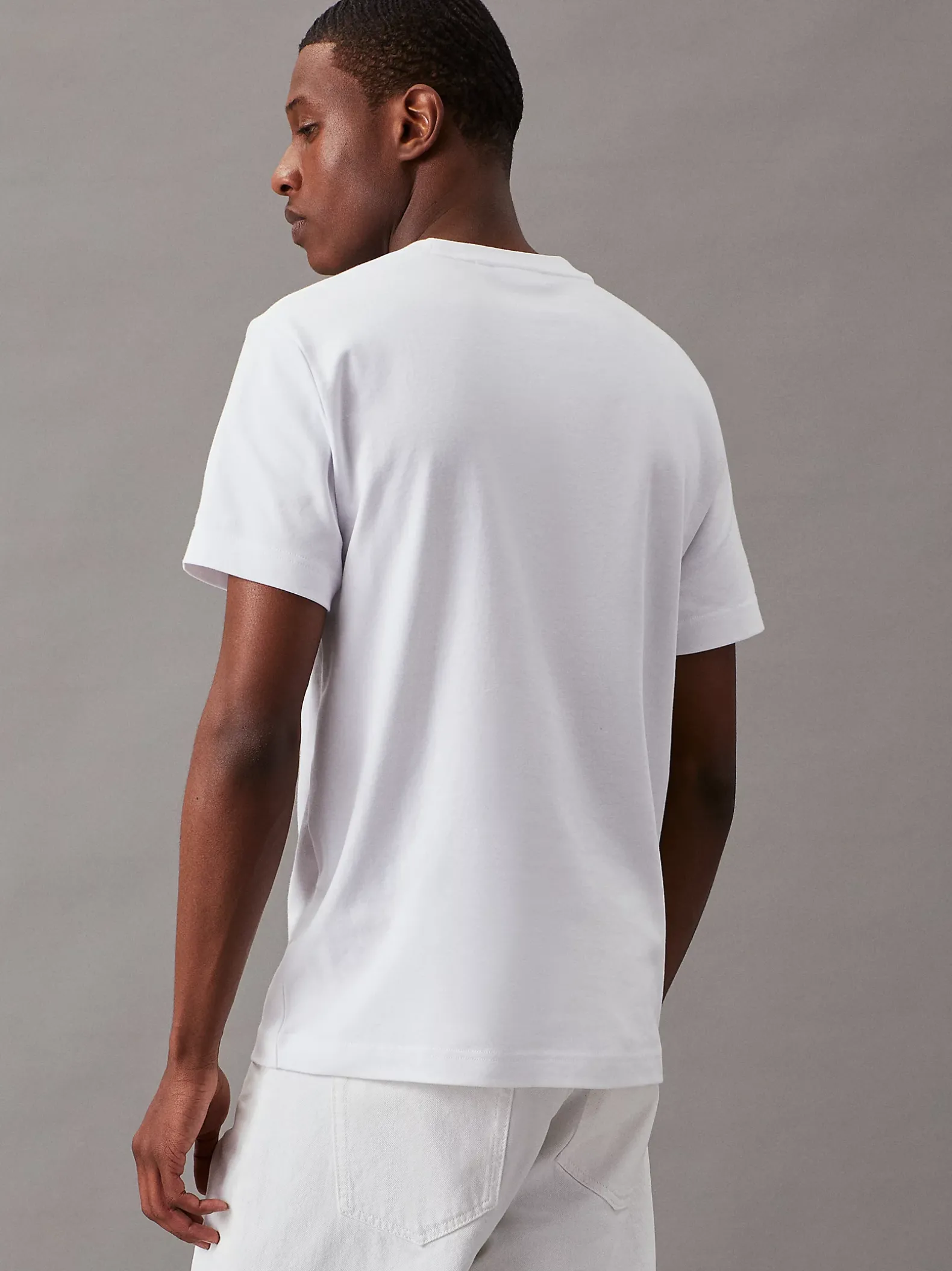 T-shirt van interlock katoen