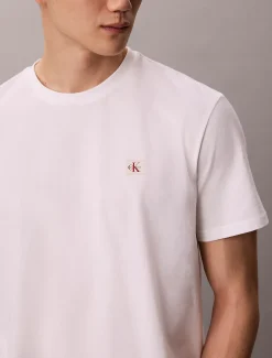 T-shirt van katoen met embleem