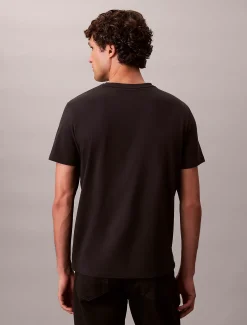 T-shirt van katoen met embleem