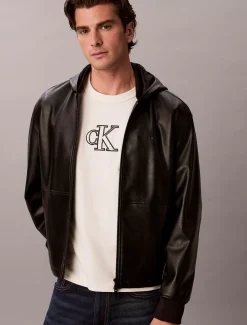 T-shirt van zwaar jersey met logo-applicatie
