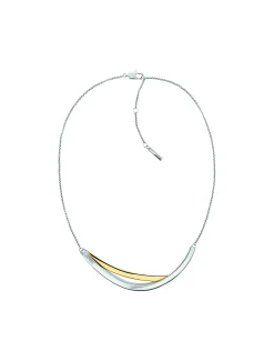 Tweekleurige Elliptical-hangerketting