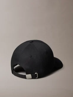 Twill pet met geborduurd monogramlogo