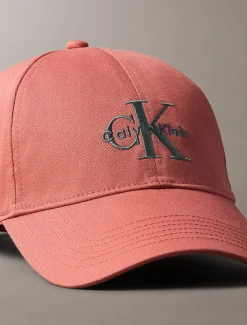 Twill pet met geborduurd monogramlogo