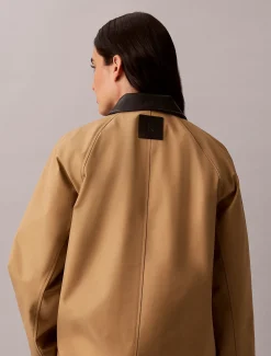 Utility jack van katoen-twill mix