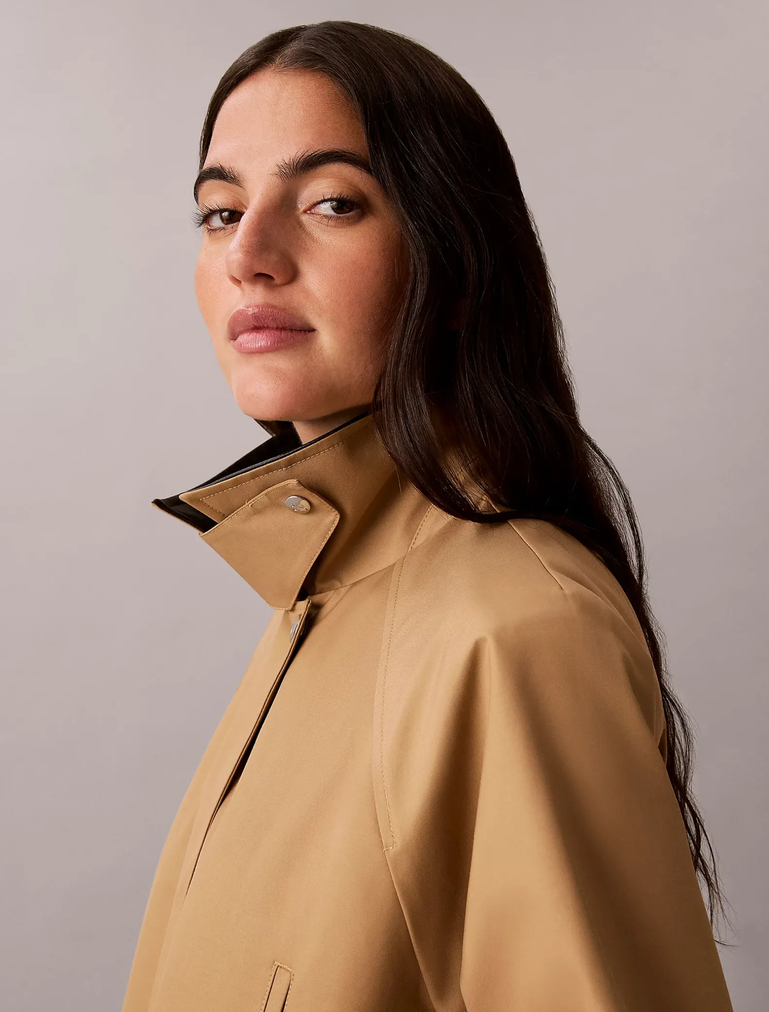 Utility jack van katoen-twill mix