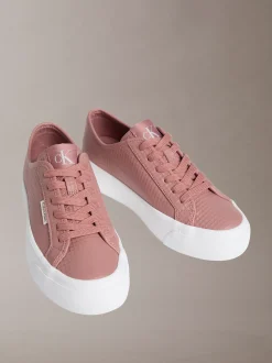 Valentina - Leren plateau sneakers
