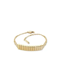 Verguld stalen armband Modern Repetition