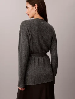 Vest van een glanzende mix