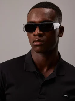 Vierkante zonnebril