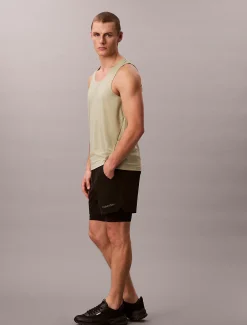 Waterafstotende 2-in-1 sportshorts