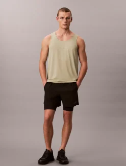Waterafstotende 2-in-1 sportshorts
