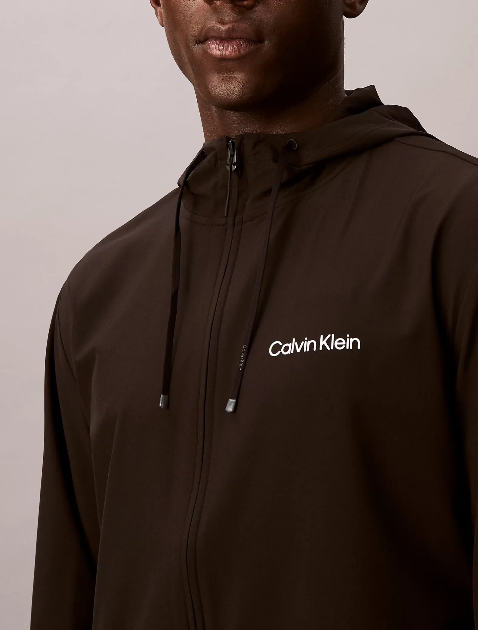 Waterafstotend windjack met capuchon
