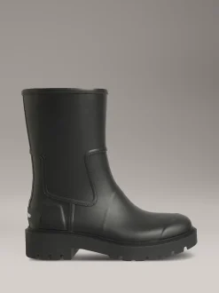 Waterdichte regenlaarzen met flexibele grove zool