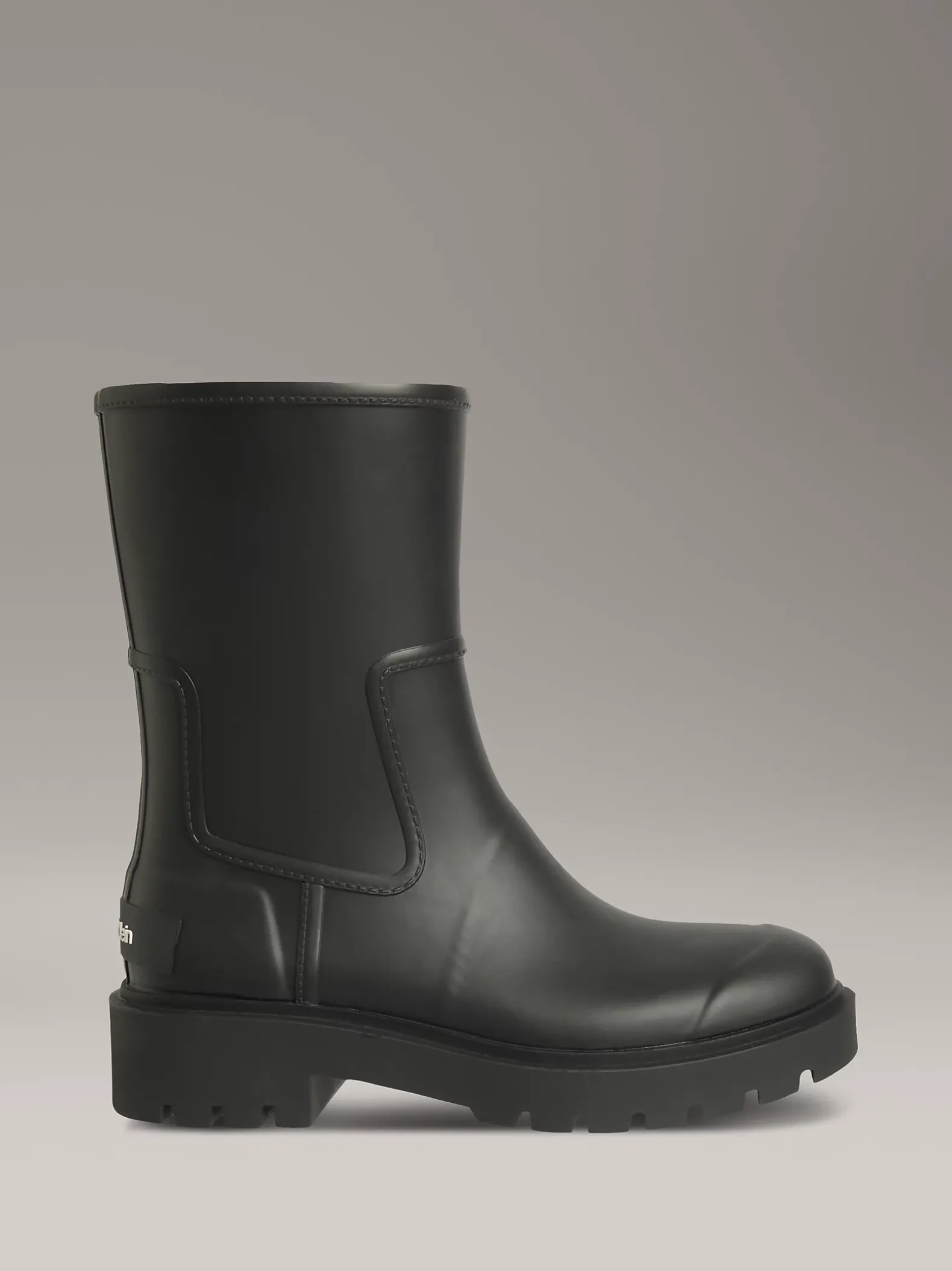 Waterdichte regenlaarzen met flexibele grove zool