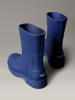 Waterdichte regenlaarzen met flexibele grove zool