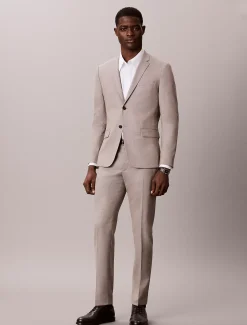 Wollen slim blazer