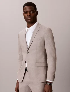 Wollen slim blazer