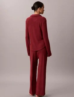 Zachte pyjamaset van geborsteld jersey