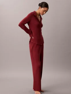 Zachte pyjamaset van geborsteld jersey
