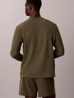 Zachte wafelstof loungeshorts