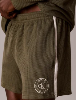 Zachte wafelstof loungeshorts