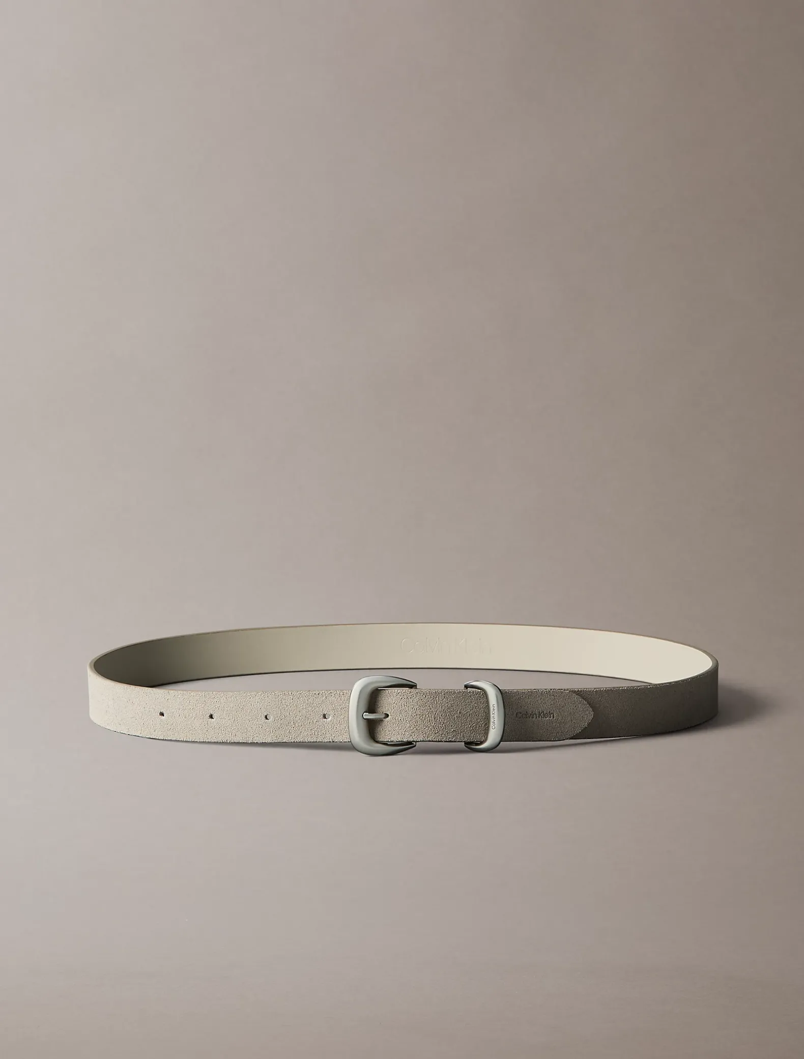 Zacht suède grote hardware riem