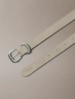Zacht suède grote hardware riem