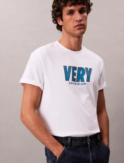 Zeer relaxed grafisch T-shirt