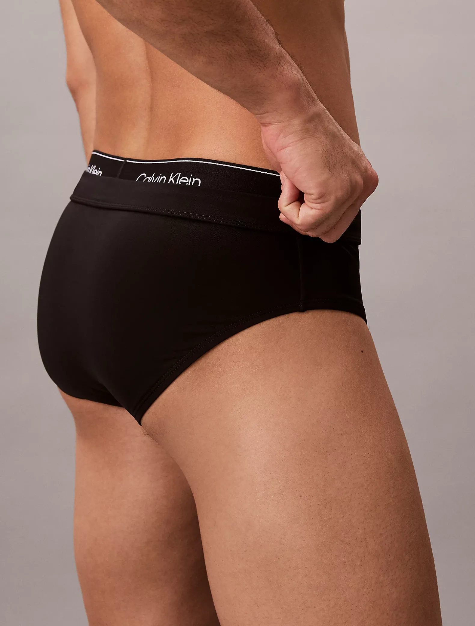 Zwembroek met dubbele tailleband - CK Essentials