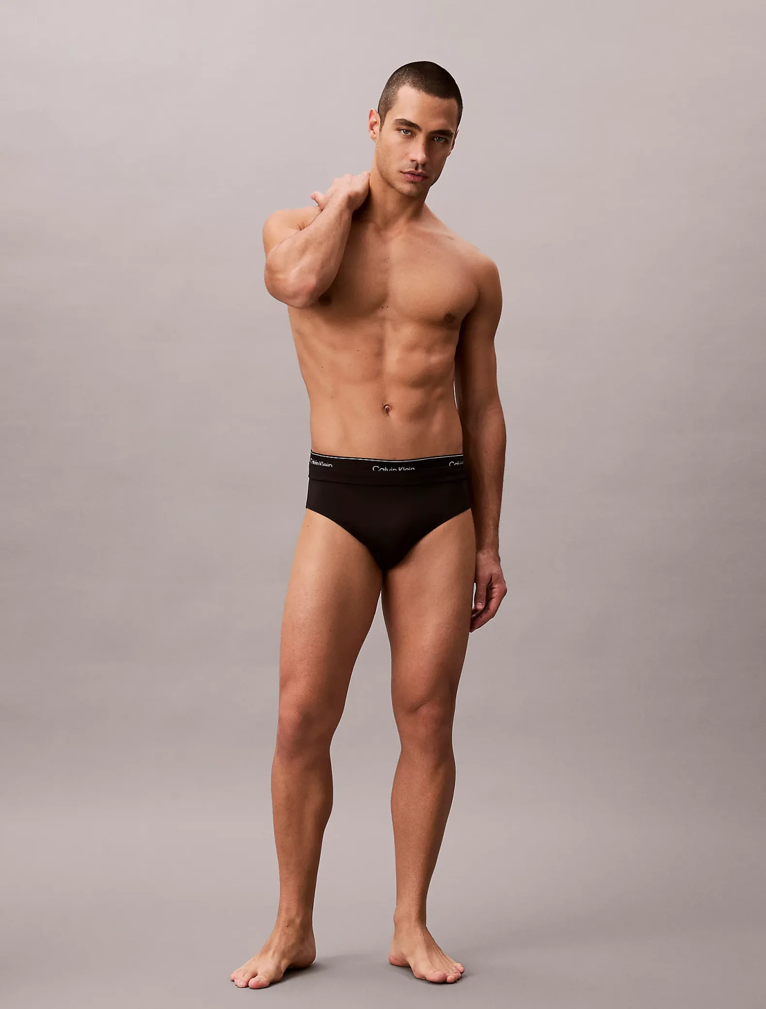 Zwembroek met dubbele tailleband - CK Essentials