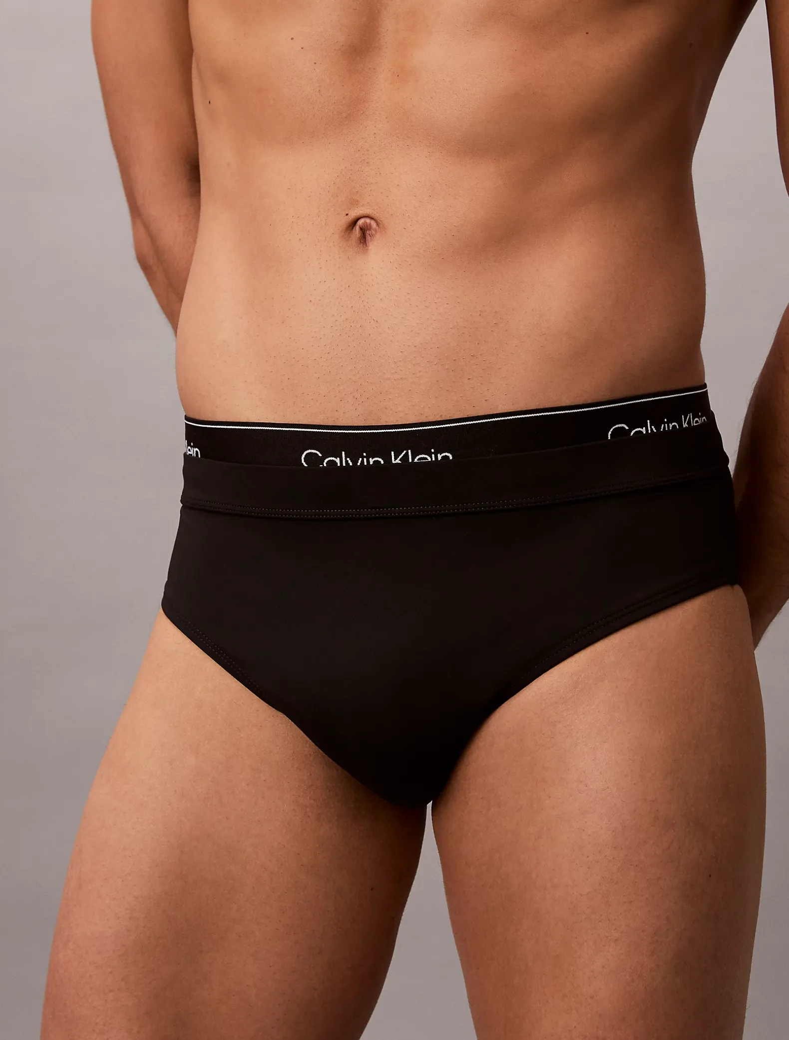 Zwembroek met dubbele tailleband - CK Essentials